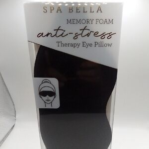 Black Therapy Eye Pillow